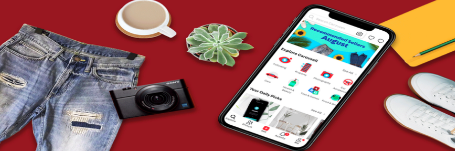Carousell profile banner