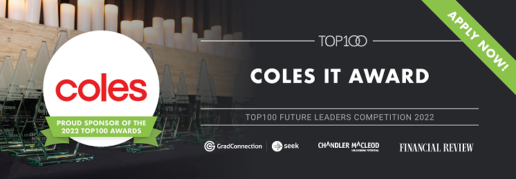 Coles Information Technology Award profile banner profile banner