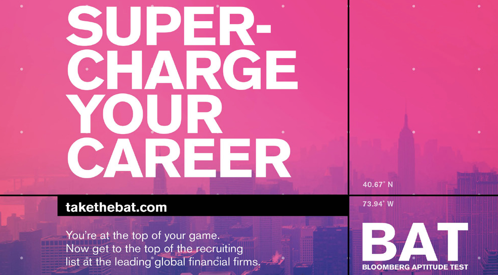 Bloomberg Aptitude Test profile banner