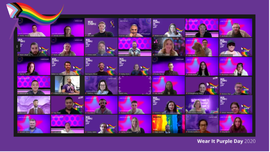 Deloitte Purple Day