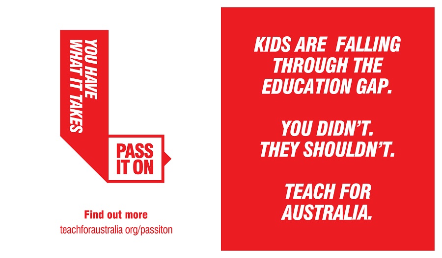 Teach For Australia profile banner