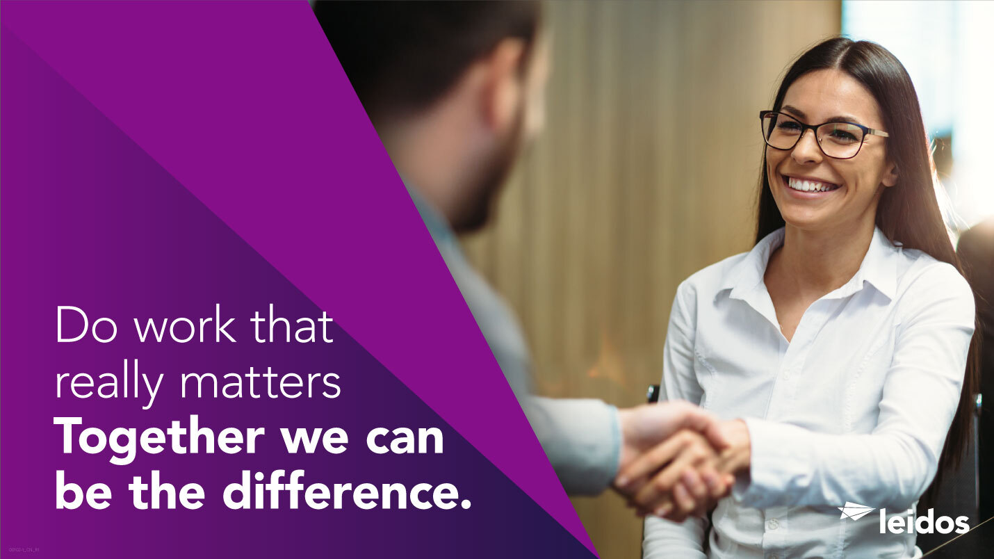 Leidos banner
