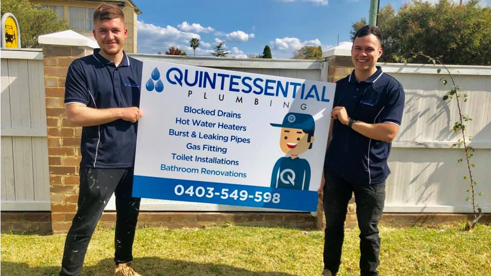 Quintessential Plumbing banner