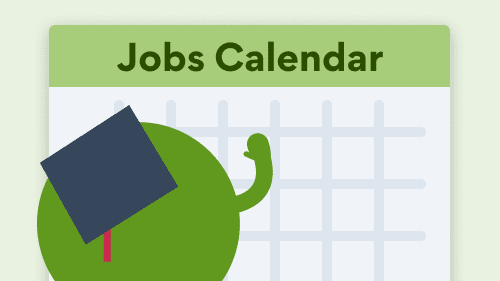 View jobs calendar