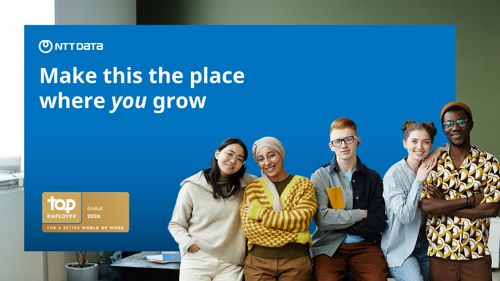 NTT DATA banner