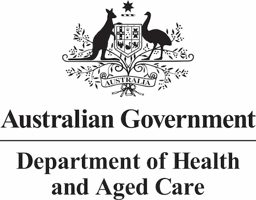 Department of Health and Aged Care logo