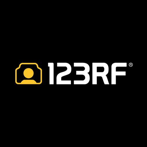 123RF logo