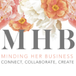 MINDING HER BUSINESS logo