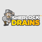 sherlockdrains logo