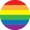 LGBTI support diversity icon